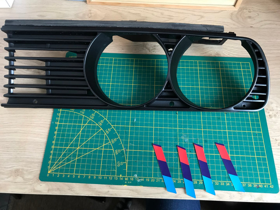 /// M stickers JR PARTS Style