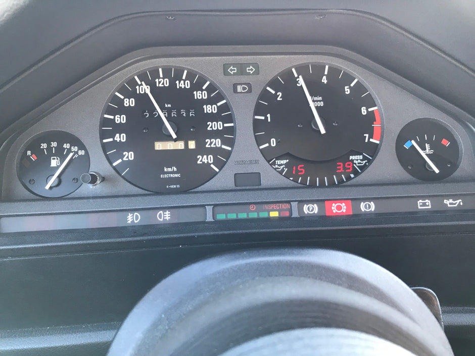 Kombiinstrument für Öltemperatur und -druck BMW E36