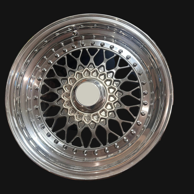 Hexagones for B*S RS Aluminium polished ************ 4UNITS/set