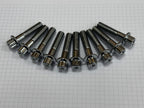 Vis chrome M7x32mm jantes 3 parties