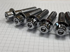 Vis chrome M7x32mm jantes 3 parties