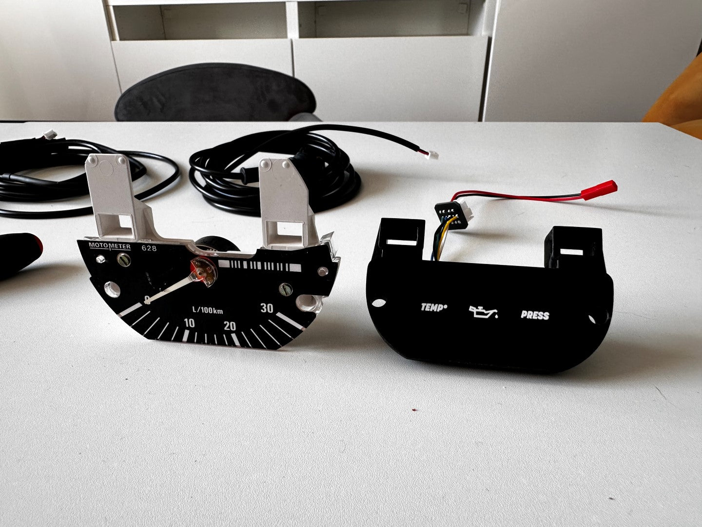 Jauge de compteur digitale temp et pression d'huile - BMW E36