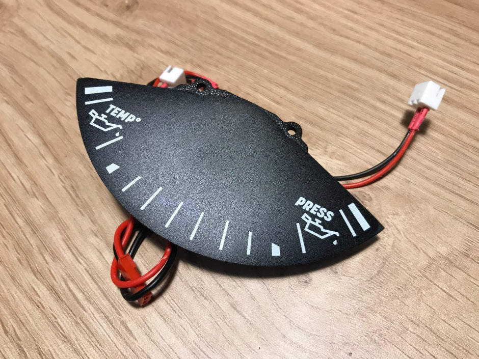 Jauge de compteur digitale temp et pression d'huile - BMW E30