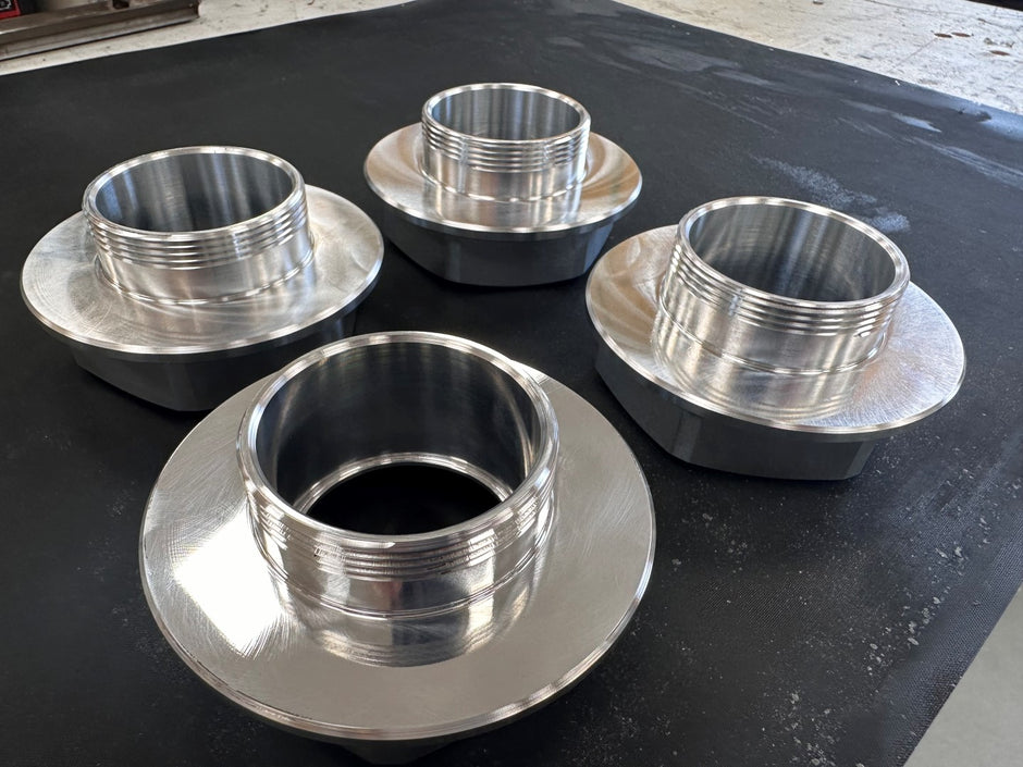 Hexagones for B*S RS Aluminium polished ************ 4UNITS/set