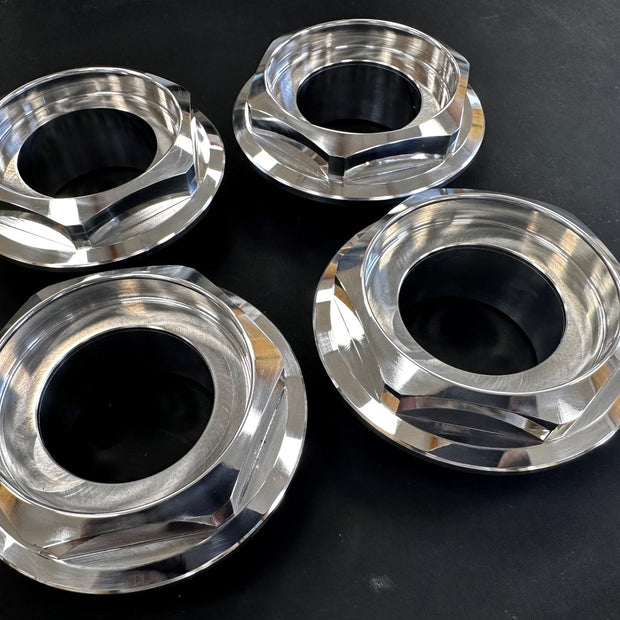 Hexagones for B*S RS Aluminium polished ************ 4UNITS/set