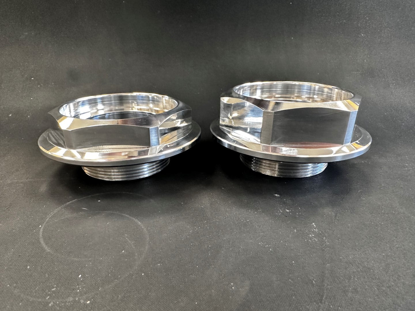 Hexagones for B*S RS Aluminium polished ************ 4UNITS/set