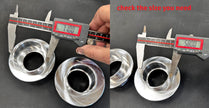 Hexagones for B*S RS Aluminium polished ************ 4UNITS/set