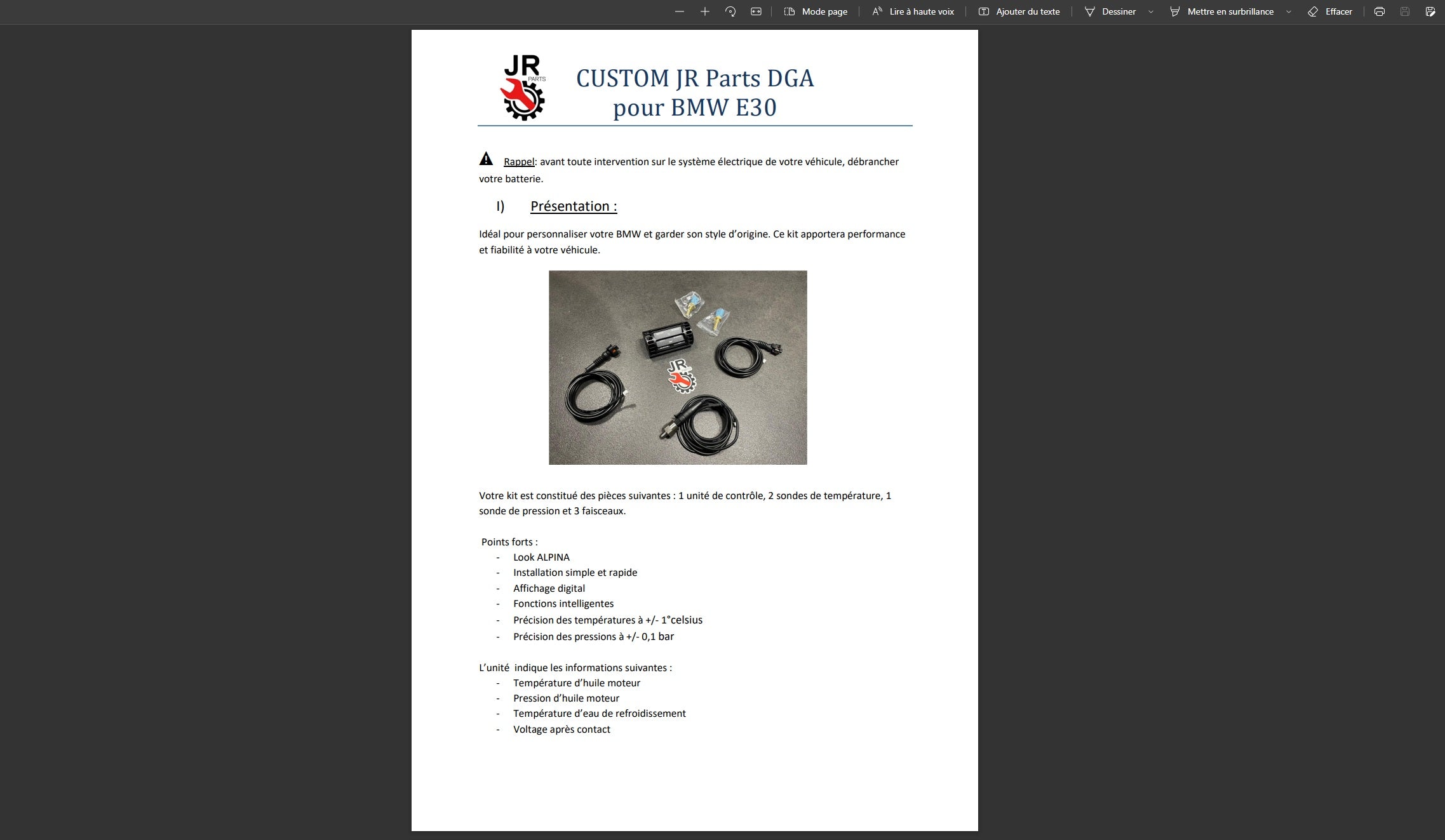 Custom ALPINA DGA replica E30