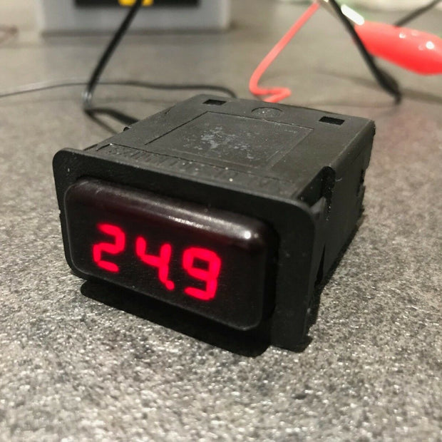 Innen-/Außentemperaturanzeige für BMW E30 E24 E28 E34