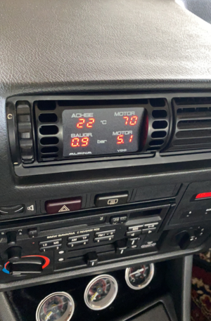 BMW E30 E24 E28 ambient air temperature gauge – BlackStarManufacture